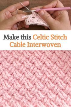 Easy Crochet Cable Blanket, Celtic Cable Stitch Crochet, Large Crochet Stitch, Celtic Cable Crochet Pattern, Cool Crochet Stitches Videos, Celtic Crochet Blanket, Crochet Stitch For Blankets, Cable Crochet Blanket Pattern Free, Modern Crochet Stitches