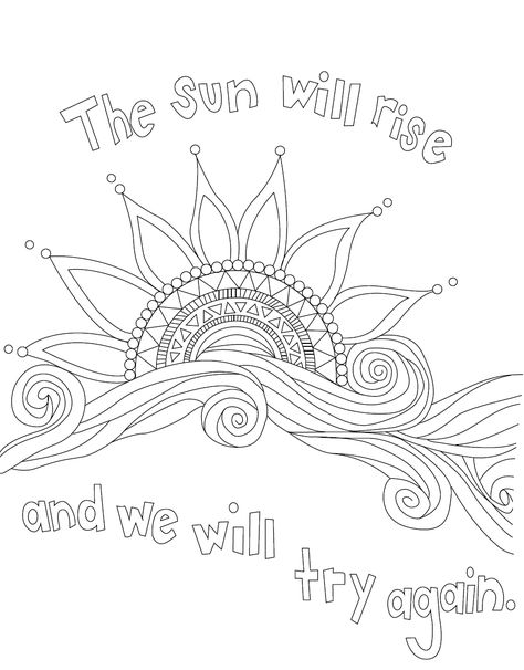 Mental Health Coloring Pages Printable, Healing Coloring Pages, Self Care Coloring Pages, Mental Health Coloring Pages, Mindfulness Coloring Pages, Healing Artwork, Affection Quotes, Blank Coloring Pages, Cloth Books