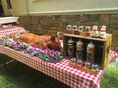 Pig Roast Menu Ideas, Roasted Pig Whole Wedding, Luau Pig Roast, Hog Roast Party, Fall Pig Roast Party, Whole Pig Roast Wedding, Hog Roast Party Ideas, Wedding Pig Roast, Spit Roast Party Ideas