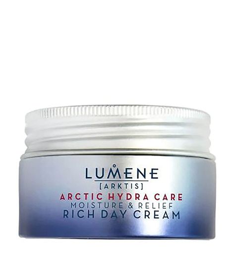 Lumene Arctic Hydra Care Moisture & Relief Rich Day Cream Beauty Mistakes, Dark Eye Makeup, Skin Tightening Cream, Beauty Habits, Makeup Wipes, Oil Cleanser, Skin Care Brands, Day Cream, Tinted Moisturizer