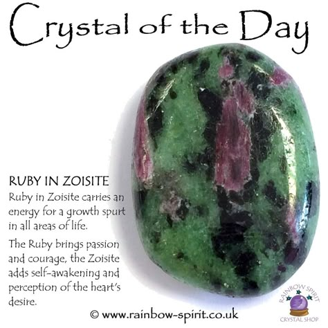 Ruby in zoisite Ruby Zoisite Meaning Crystal Healing, Ruby In Zoisite Meaning, Ruby Zoisite Meaning, Zoisite Crystal Meaning, Sunstone Crystal Meaning, Crystal Healing Chart, Ruby In Zoisite, Crystals Healing Properties, Spiritual Crystals