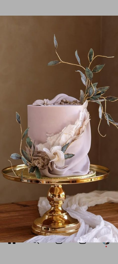 Fancy Wedding Cakes, Stunning Cakes, Cake Design Inspiration, Floral Cakes, Cakes To Make, Cakes Decorating, Christening Cakes, Pretty Cupcakes, Beautiful Cake Designs