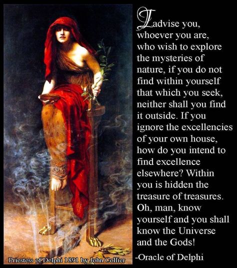 Oracle Quotes, The Oracle Of Delphi, Greek Mythology Goddesses, Oracle Of Delphi, Ancient Temple, Wiccan Spell Book, The Oracle, Queen Of Heaven, Wiccan Spells