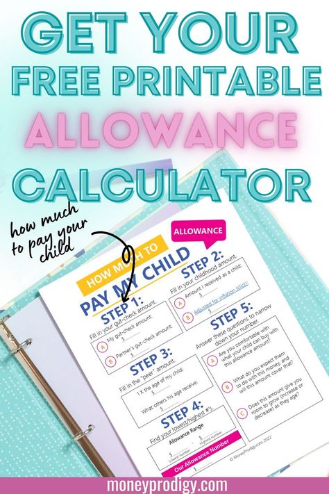 How much allowance for kids by age - YES PLEASE. Our allowance system is not quite working and I ran across this allowance for kids article that details out how to calculate the right allowance amount for your child. It's BRILLIANT. Not the same old $1 for year advice we hear everywhere - and it makes so much sense in teaching money to kids to do this. #allowance #chores #parenting Allowance System, Teaching Kids Money, Kids Money Management, Allowance For Kids, Life Skills Kids, Teaching Money, Money Activities, Money Printables, How To Teach Kids