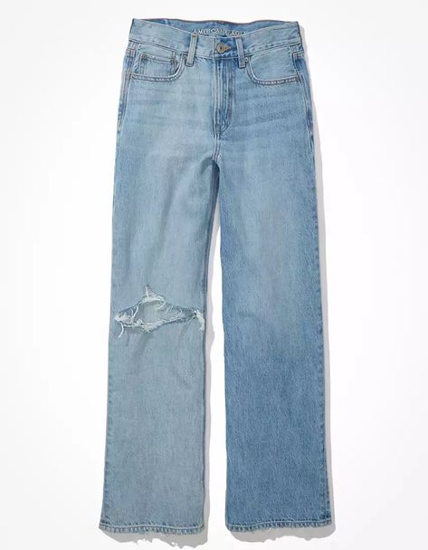 Ae Jeans, Best Jeans, Mens Outfitters, School Fashion, Dream Clothes, High Rise Jeans, Baggy Jeans, Colored Jeans, Last Minute