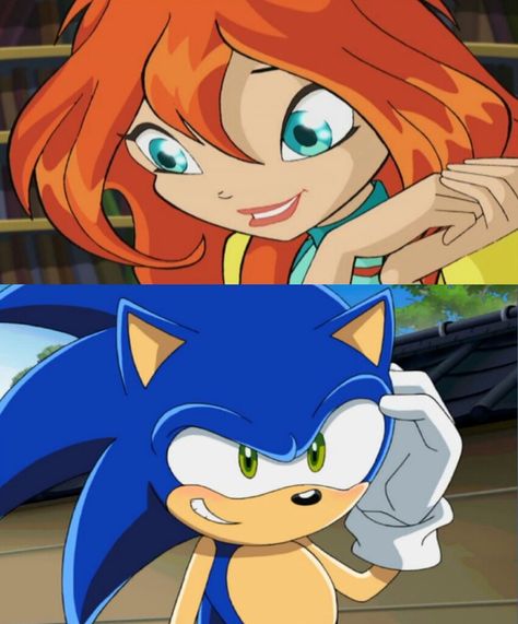 Bloom Winx, Sonic X, Winx Club, Crossover, Sonic, Sonic The Hedgehog, Deviantart, Anime, Fictional Characters