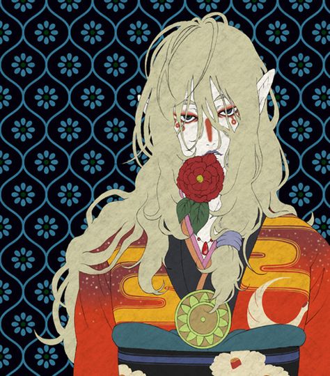 "I'm just a simple medicine seller" - the Medicine Seller || Mononoke Monoke Medicine Seller, Medicine Seller Mononoke, The Medicine Seller, Mononoke Medicine Seller, Mononoke Kusuriuri, Medicine Seller, Mononoke Anime, Pelo Anime, 영감을 주는 캐릭터