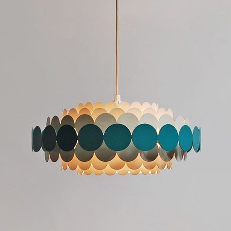 oria Leuchten hanging lamp, 1960s - - For more inf Art Deco Pendant Light, Blitz Design, Colorful Chandelier, Lighting Art, Metal Chandelier, Hanging Light Fixtures, Luminaire Design, The Ceiling, Decor Minimalist