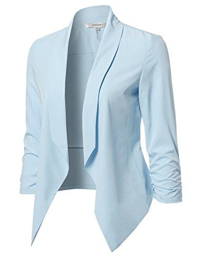 Fitted Blue Outerwear For Semi-formal Occasions, Ladies Blazer Design, Classic Blue Semi-formal Outerwear, Formal Blazer Outfits, Luxury Blue Blazer For Semi-formal Occasions, Luxury Blue Women's Blazer, Purple Single-breasted Outerwear For Business, Sky Blu, Womens Business