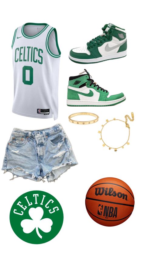 Celtics Outfit, Cute Outfits, Outfit Inspo