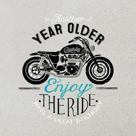 Biker Birthday For Men, Happy Birthday Harley Davidson, Happy Birthday Biker, Happy Birthday Motorcycle, Birthday Motorcycle, Happy Birthday Humorous, Birthday Wishes For Men, Motorcycle Birthday, Birthday Men