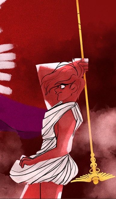 Hermes Lore Olympus, Hermes Staff, Party Monster, Lore Olympus, The Underworld, Mythology Art, A God, Monster Party, Great Stories