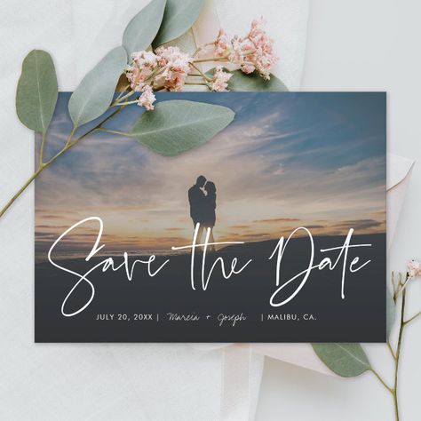 Landscape Save The Date, Save The Date Landscape, Save The Date Mariage, Save The Dates Wedding, Photo Save The Date, Wedding Save The Date, Save The Date Invitations, Save The Dates, Acrylic Art Print