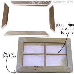 how to make a window sash Playhouse Window Ideas, How To Make A Window, Kids House Playhouses, Cement Fiberboard Siding, Playhouse Windows, Playhouse Furniture, Wood Playhouse, Girls Playhouse, Cottage Windows