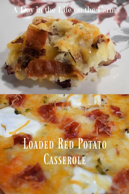 Loaded Red Potato Casserole, Big Red Potato Recipes, Red Potato Casserole Recipes, Red Skin Potato Recipes, Red Potato Casserole, Red Skin Potatoes Recipe, Boiled Red Potatoes, Baked Red Potatoes, Cheese Potato Casserole