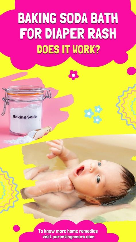 Heat Rash Remedy, Home Remedies For Rashes, Uses Of Baking Soda, Diaper Rash Remedy, Rashes Remedies, Bath Diy, Baking Soda Bath, Home Remedies For Skin, Heat Rash