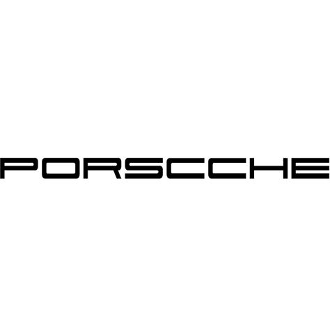 Download the free font replicating the Porsche logo and many more at the ORIGINAL Famous Fonts! Porsche Branding, Famous Fonts, Car Vinyl Graphics, Pompe A Essence, Porsche 912, Vw T1, Commercial Fonts, Types Of Lettering, Font Download