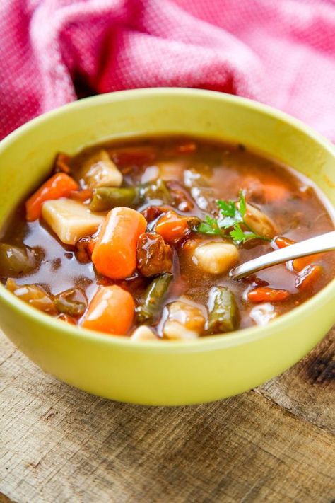 Old Fashioned Instant Pot Beef Stew - Baking Beauty Stew Meat In Instant Pot, Instant Pot Recipes Beef Stew, Meat In Instant Pot, Instant Pot Recipes Beef, Homemade Beef Stew Recipes, Instant Pot Beef Stew Recipe, Instant Pot Beef Stew, Freezable Meals, Carrots Celery