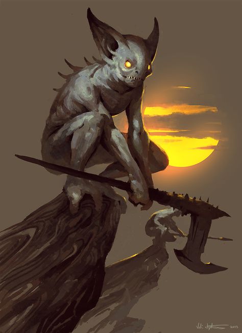 demon imp [Cliff Dwellers by Veli Nyström]