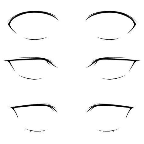 Anime Men Eyes Drawing, Eye Shapes Drawing Character Design, Male Eye Tutorial Drawing, Boy Eyes Sketch, Anime Boy Eyes Reference, Anime Male Eyes Reference, Boy Eyes Drawing Reference, Drawing Eyes Male, Boys Eyes Drawing