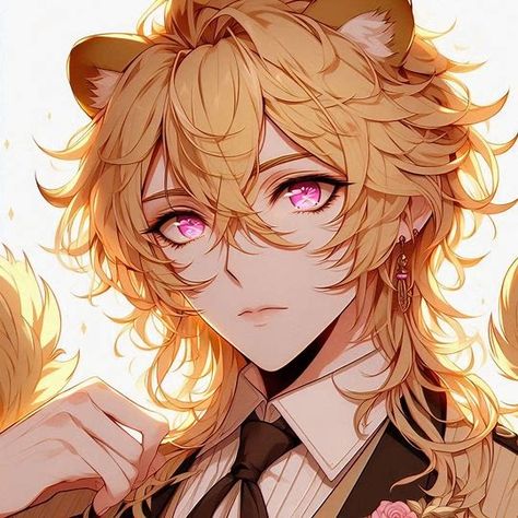 anime style2c a handsome man with pastel pink eyes - Image Creator from Microsoft Designer Lion Human Hybrid, Lion Human, Human Hybrid, Eye Images, Male Lion, Anime Base, Handsome Man, Pink Eyes, Create Sign