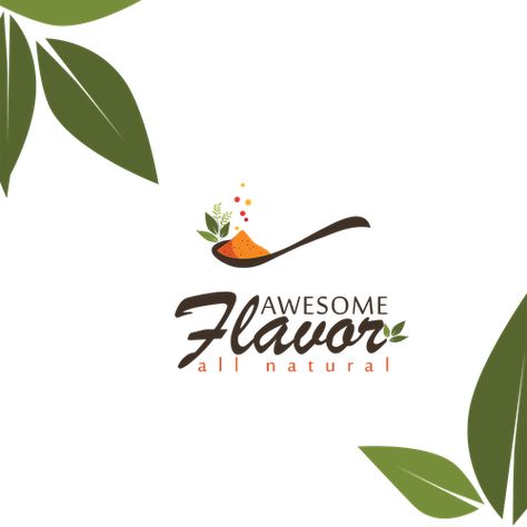 Create an awesome logo for Awesome Flavor Logo design contest #AD winning, #AD, #design, #logo, #mycole, #wilson Spices Logo Design Ideas, Spices Logo, Food Logo Design Inspiration, Babymoon Photos, Food Logo Design, Logo Design Ideas, Food Logo, Food Poster Design, Art Drawings Sketches Creative