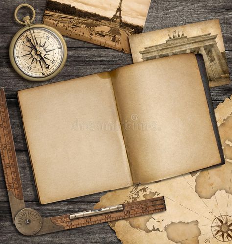 Adventure nautical background with vintage copybook and compass. Adventure nauti #Sponsored , #Affiliate, #sponsored, #nautical, #compass, #nauti, #background Vintage Adventure, History Template, History Background Design, Historical Background For Powerpoint, Compass Vintage, Map And Compass Aesthetic, Compass Vintage Aesthetic, Vintage Compass Photography, Old Compass Vintage