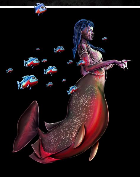 An edited Piranha Mermaid, created in The Sims 4 for the Mermay CAS Challenge, including all relevant custom content (CC) links in the lookbook. Wicked Sims 4 Cc, Sims 4 Mermaid Cc Tail, Sims4 Mermaid, Sims 4 Cc Mermaid, Webbed Hands, Cas Challenge, Mermaid Top, Cc Mods, Sims 4 Collections