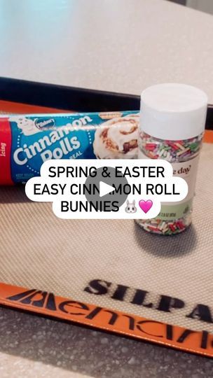 6.3K views · 337 reactions | Spring & Easter cinnamon roll bunnies🐰 These are so easy to make & the kids will love them! Just 2 ingredients. Happy baking! @pillsbury @pillsburybaking 
.
.
.
.
#easter #spring #bunnies #bunny #cinnamonrolls #pillsbury #pillsburydoughboy #treat #easterkids #easterbreakfast #kidssnacks #easyrecipeideas #easycooking #easybaking #easyfood #bunnygram #bunnylove #bunnystagram #easybreakfast #instabake #springbreak #springstyle #springvibes #easterbunny #eastercrafts #eastertreats #easterfun #eastertime | Kaycee Greer | thegiftstagram · Original audio Cinnamon Rolls Bunny, Cinnamon Roll Bunny, Cinnamon Roll Bunnies, Bunny Cinnamon Rolls, Spring Bunnies, Easter Bunny Treats, Easter Lunch, Easter Breakfast, Bunny Treats