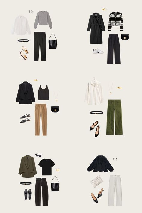 Modern Business Casual Outfits For 2024 - Stitch & Salt Modern Minimal Outfit, Minimal Business Casual, Modern Business Casual, Teachers Outfits, Business Casual Outfit Ideas, Muted Autumn, Capsule Wardrobe Casual, Adidas Samba Outfit, Life Challenge