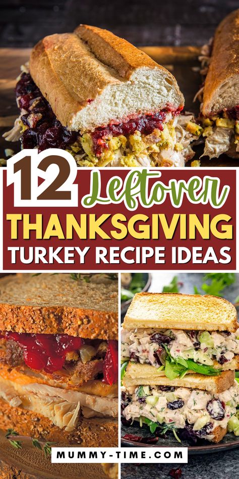 Turn your Thanksgiving leftovers into scrumptious meals! 🍽️💖 Check out our creative leftover turkey recipes that will keep your dinners exciting long after the holiday. From casseroles to salads, find your next favorite dish! Don’t forget to save this pin for all the tasty ideas! 📌🌟 Thanksgiving Sandwich Recipes, Mini Turkey Pot Pies, Ground Turkey Taco Recipes, Leftover Thanksgiving Turkey Recipes, Turkey Casserole Recipes Leftover, Turkey Tacos Recipes, Turkey Pot Pie Recipe, Turkey Casserole Recipe, Leftover Turkey Casserole