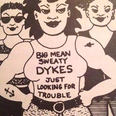 Dyke Aesthetic, Lavender Menace, Queer History, Vintage Lesbian, Gay Pride Parade, Arte Punk, Riot Grrrl, Queer Art, Pride Parade