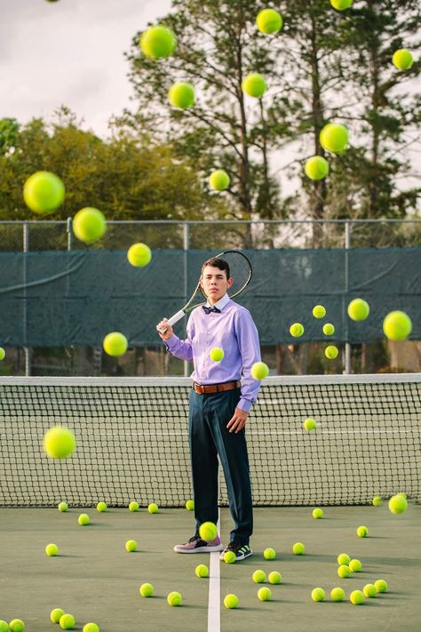 Boys Tennis Senior Pictures, Tennis Theme Photoshoot, Tennis Graduation Pictures, Tennis Photo Ideas, Tennis Senior Photos, Tennis Portraits, Athlete Photoshoot, Car Senior Pictures, Tennis Couple