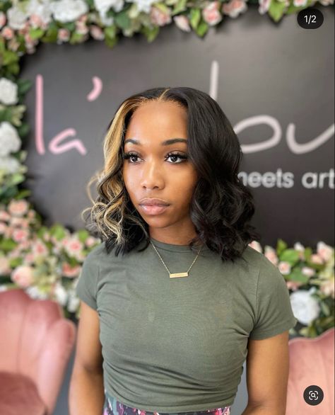 Weave Bob Hairstyles, Silk Press Natural Hair, Frontal Wig Hairstyles, Creative Hair Color, Feed In Braids Hairstyles, Quick Weave Hairstyles, Hot Hair Styles, Hair Ponytail Styles, Body Wave Hair