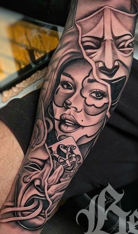 Arm Tattoos For Guys Forearm, Chicano Tattoos Sleeve, Mexican Tattoo, Half Sleeve Tattoos Drawings, Inner Forearm Tattoo, Chicano Style Tattoo, Chicano Tattoo, Chicano Tattoos, Half Sleeve Tattoos For Guys