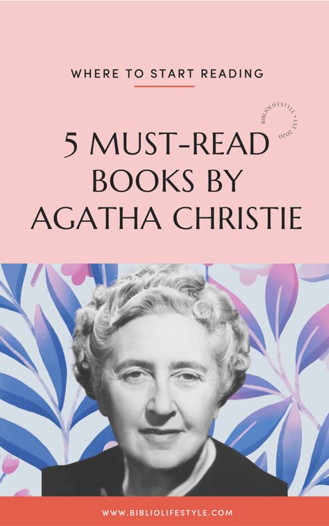 Books To Read If You Like Agatha Christie, Agatha Christie Books In Order, Best Agatha Christie Books, Classic Mystery Novels, Book Mobile, Agatha Christie Books, Famous Writers, English Novels, Reading Materials