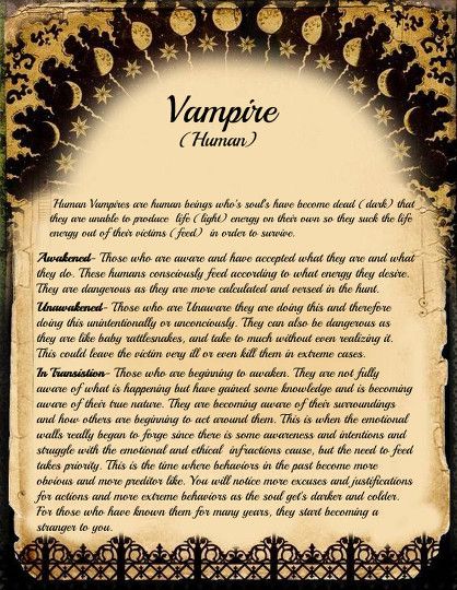 Human Vampire Part 1 Vampire Spells, Vampire Mythology, Mystical Creatures Mythology, Dark Magic Spells, Spells That Actually Work, Charmed Book Of Shadows, Myths & Monsters, Vampire Pictures, Magical Beings