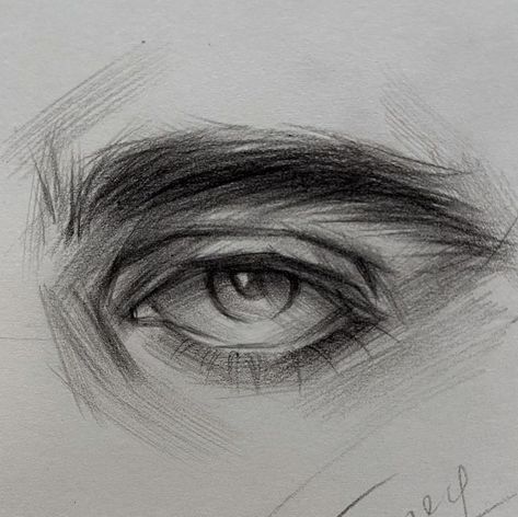 Eyes Drawing Reference Realistic, Eye Charcoal Drawing, How To Draw Realistic Eyes, Eye Sketch Realistic, Eyes Drawing Realistic, Drawing Ideas Charcoal, Realistic Eyes, Realistic Eye Drawing, Easy Acrylic Painting