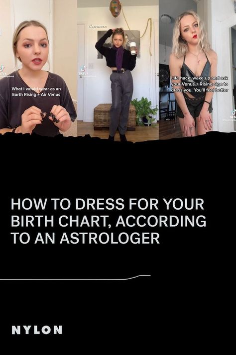 For astrologer Taryn Bond, the key to zodiac fashion is found in our rising and Venus signs. Venus Signs, Zodiac Fashion, Rising Sign, Venus Fashion, Birth Chart, Feel Better, Astrology, Life Hacks, Key