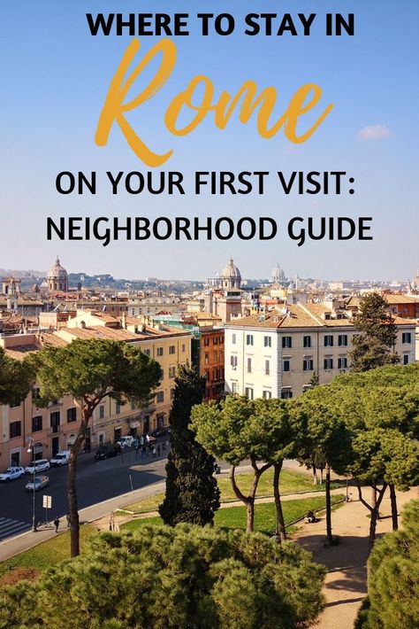 What is the best place to stay in Rome on your first visit? What Rome areas are safe, is it worth spending more to be close to Rome's main attractions? In this guide we share an insider's knowledge to help you pick the best place to stay in Rome Best Places In Rome, Where To Stay In Rome, Places To Visit In Rome, Vacations For Couples, Hotels In Rome, Rome Trip, Rome Vacation, Italy Holiday, Rome Travel Guide