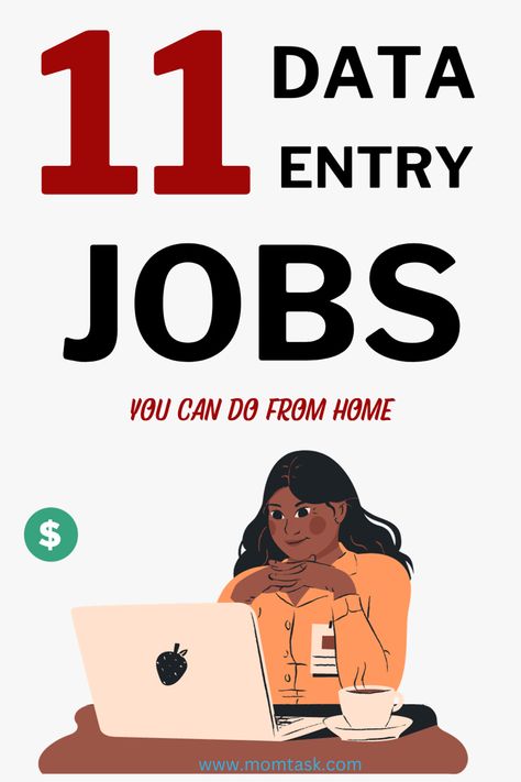 If you are looking for work from home jobs, make money with data entry jobs. Make money from home with this easy online job that is flexible. #dataentryjobs #work #workfromhome #workfromhomejobs #workathome #onlinejobs #makemoneyonline Data Entry Clerk, Online Data Entry Jobs, Typing Skills, Easy Online Jobs, Looking For Work, Data Entry Jobs, Digital Organization, Work Opportunities, Computer Skills