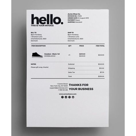 Invoice Layout, Cv Inspiration, Invoice Design Template, Invoice Design, Documents Design, Cv Design, Letterhead Design, Business Plan Template, Invoice Template