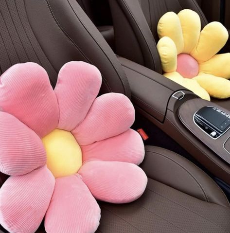 Car Seat Strap Covers, Pink Car Accessories, Car Pillow, Car Headrest, Flower Car, Trash Can For Car, Car Cushion, Car Seat Cushion, Seat Belt Cover