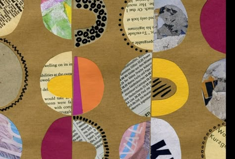 Collage Shape Ideas, Collage Art Mixed Media Ideas, Paper Cutout Design, Paper Collage Art Ideas, Collage Shapes, Abstract Collage Art, Pattern Collage, Modern Collage, Collage Fodder