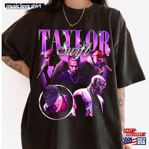 Vintage Kanye West Taylor Swift Shirt Tour Merch Hoodie T-Shirt Check more at https://musicloveshirt.com/product/vintage-kanye-west-taylor-swift-shirt-tour-merch-hoodie-t-shirt/ Taylor Swift Shirt, Merch Hoodie, Taylor Swift Shirts, Tour Merch, Kanye West, Taylor Swift, Swift, Music, T Shirt