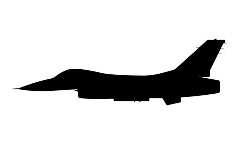 Falcon Silhouette, United States Air Force, Vector Art, Air Force, Aircraft, Force, For Free, United States, Art