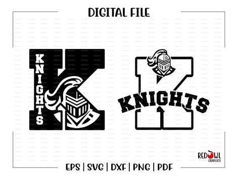 Knights Football, Football Logos, Football Svg, Football Logo, Sports Svg, School Svg, Clipart Design, Tshirt Ideas, High Resolution Picture