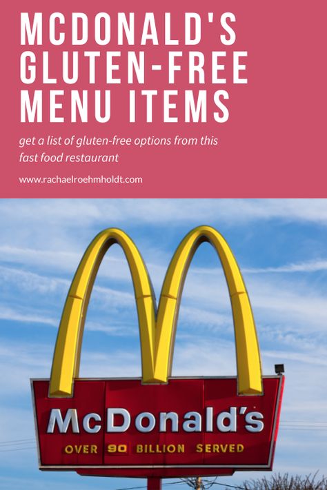 Gluten Free Fast Food Restaurants, Paleo Fast Food Options, Gluten Free Mcdonalds, Dairy Free Fast Food, Gluten Free Fast Food Options, Gluten Free French Fries, Cheap Fast Food, Gluten Free Freezer Meals, Gluten Free Fast Food