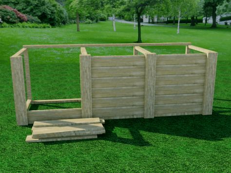 Build Compost Bin, Build A Compost Bin, Compost Aerator, Homemade Compost Bin, Wooden Compost Bin, Composting Ideas, Compost Bin Pallet, Helping Nature, Making A Compost Bin