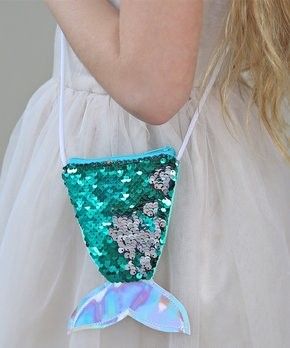 Mermaid Bag, Kids' Bag, Mermaid Tails, Sequin Fabric, Mermaid Party, Mermaid Tail, Diy Fabric, A Mermaid, Sewing Bag